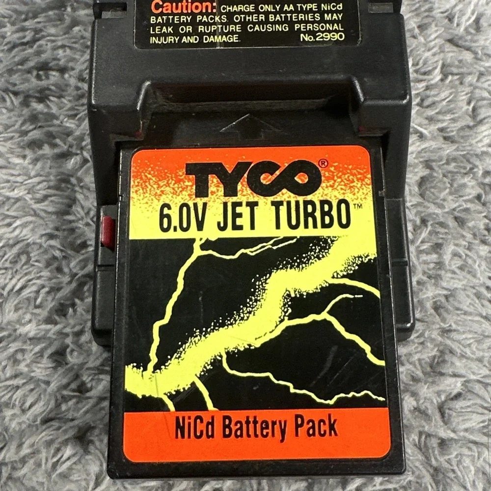 Tyco RC 6V Jet Turbo 4 Hour Quick Charger 2990 w/ NiCd Battery Pack UNTESTED